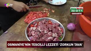 Osmaniyenin tescilli lezzeti Zorkun tava [upl. by Intihw228]