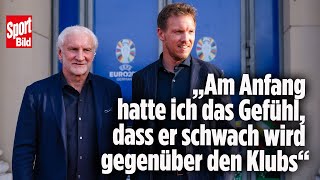 Rudi Völler exklusiv So lief die Verlängerung mit Julian Nagelsmann wirklich [upl. by Berard]