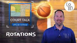 Court Talk  High school basketball mechanics involving Rotations [upl. by Coreen]