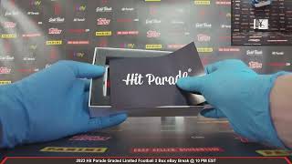 2023 Hit Parade Graded Limited Football 2 Box Break eBay 172024 [upl. by Senecal230]