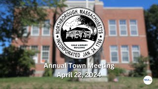 Annual Town Meeting  April 22 2024 [upl. by Liesa]