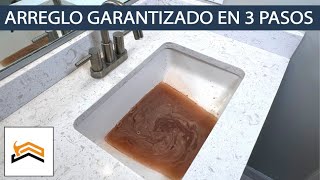 Cómo Destapar El Desagüe Del Lavabo del Baño [upl. by Eimia]