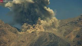 Nov 5 2024 Semeru Volcano Eruption Caught on Camera [upl. by Romain214]