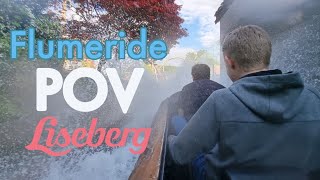 Flumeride POV Back Seat 4K 60FPS MOUNTED Liseberg 2021 [upl. by Urd]