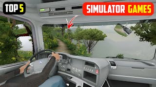 Top 5 simulator games for android 2023  Best simulator games on android [upl. by Nunes]