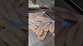 Dover sole fish 🐟 shortvideo food cheftraveller seafood indian travelingchef fish shorts [upl. by Ahsemaj961]