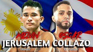 MELVIN JERUSALEM VS OSCAR COLLAZO FIGHT [upl. by Nitas]