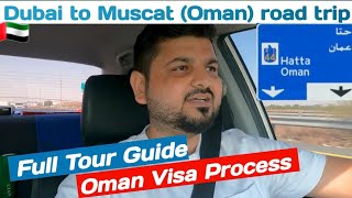 full information about Dubai to Oman trip by road [upl. by Valer344]