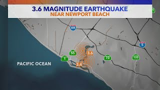 Newport Beach area hit by yet another quake [upl. by Adamski958]