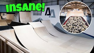 Riding The Worlds Biggest Indoor Skatepark [upl. by Dustin156]