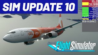 SIM UPDATE 10 no FLIGHT SIMULATOR 2020 🔥 [upl. by Odranar]