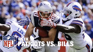 Danny Amendola Makes a Spectacular 29Yard Catch  Patriots vs Bills  NFL [upl. by Ellynad348]