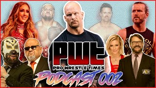 PWT Podcast 002  AEW Commentary Solo Sikoa Overexposed RAW amp Dynamite Reviews [upl. by Ecirrehs]