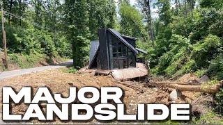 GATLINBURG TN MAJOR LANDSLIDE From Recent Storms [upl. by Laehcimaj]