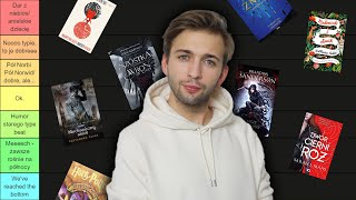 📚Tworzę RANKING wszystkich serii FANTASY które czytałem 🧙 [upl. by Ahsinrev]