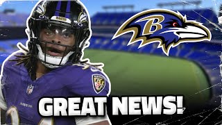 🚨🏈 This is the BEST NEWS the Baltimore Ravens could receive [upl. by Nahtanod]