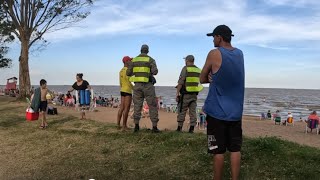 HOJE NA BEIRA DA PRAIA FOI CHAMADO A POLÍCIA [upl. by Haisoj]