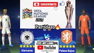 Alemania vs Países BajosUEFA Nations League 2024Partidazo🔥 [upl. by Ennaillek405]