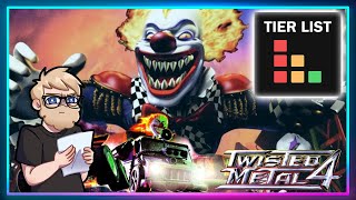 Twisted Metal 4 Characters TIER LIST [upl. by Onit]