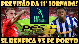 Previsão SL Benfica vs FC Porto  PES 6 PTPT  Jogos Retro [upl. by Nnovahs]