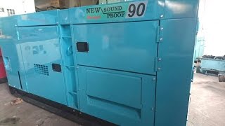 DCA90SPN denyo genset 90kva เครื่องปั่นไฟ มือสอง by OEK [upl. by Eldnik]