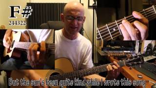 ELTON JOHN  YOUR SONG Acoustic GUITAR Tutorial with Chords and lyrics [upl. by Inele]