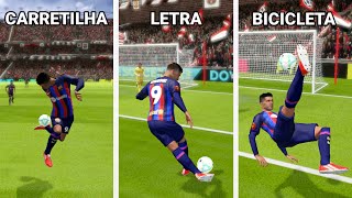 Como Fazer Todos os Truques e Dribles do Dream League Soccer 2023 [upl. by Thanos113]