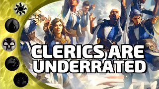 ⚫⚪I Spent A Full Day Making Lifegain Clerics Work  Magic MTG Arena Deck List Ranked Standard [upl. by Nahtnahoj]