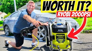 RYOBI 2000psi Electric Pressure Washer  Best Review💦 [upl. by Annice706]