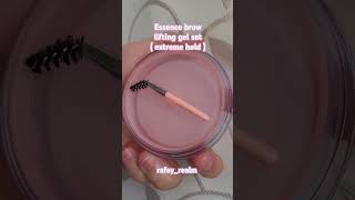 Essence brow lifting gel set  extreme hold  essencecosmetics essence viralshorts fyp [upl. by Leonhard683]