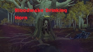 Bloodwake Drinking Horn Quest Island Expedition BFA WOW [upl. by Euqinimod]