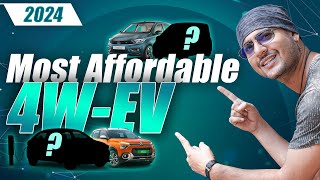 Top 5 Best Budget Electric Cars To Buy In India ⚡ 2024 [upl. by Ilram]