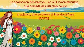 Describir en Alemán  Los Adjetivos de Sustantivo de Género Neutro  Parte 1  Frases de Ejemplo 🏵️ [upl. by Jeffers]