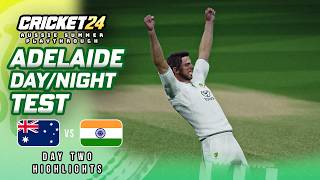 Australia v India  2nd Test  Day Two Highlights  Cricket 24 Playthrough [upl. by Sheelagh713]