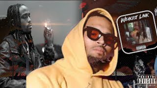 WEAKEST LINK  CHRIS BROWN DISS ON QUAVO PART 2 BOOSTED AUDIO [upl. by Erusaert]