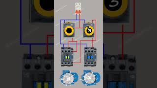 Delayed starts of two motor wiring connection diagram Electricalgenius [upl. by Raf]