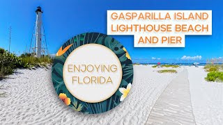 Exploring Gasparilla Island Lighthouse Beach amp Pier in Florida [upl. by Ilona]