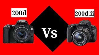 canon 200d Vs Canon 200d mark 2 comparison which is best [upl. by Dekow]