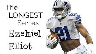 The LONGEST Ezekiel Elliott Rookie Highlight Film HD [upl. by Kotick]