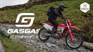 The best Enduro bike  GasGas EC350f  Knox Armour [upl. by Kucik]