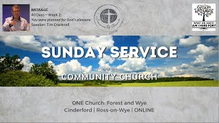 the Community Church LIVE Service Sunday 22nd September 2024 [upl. by Rosabelle]