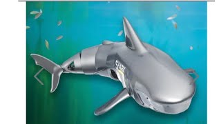 Shark remote control toy for the pool [upl. by Gnohc829]