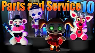 FNAF Plush Parts amp Service Episode 10 The Sister Location [upl. by Emerald]