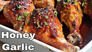 Simple and Delicious Honey garlic Baked Chicken  Must Try ASAP [upl. by Urbanus]