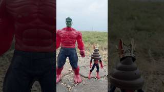 Baby Spidey Poop Crying  Marvel Toys shortsvideo spiderman [upl. by Imelda]