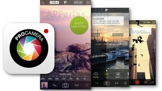 Procamera 8 la mejor app para hacer fotos desde iPhone y iPad [upl. by Josler]