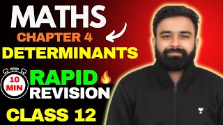 Determinants in 10 mins 😱🔥 Chapter 4 Maths Class 12 Boards 202223 Score 95 Maths Vishal Khattar [upl. by Sredna252]