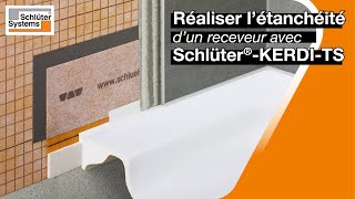 Réaliser létanchéité dun receveur [upl. by Wiley488]