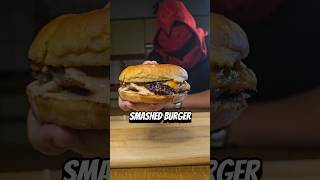 Smashed Burger fyp burger food recipe [upl. by Berstine]