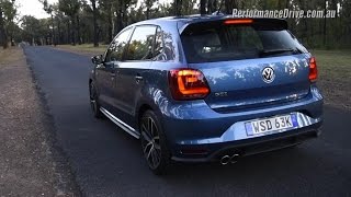 2015 Volkswagen Polo GTI DSG 0100kmh amp engine sound [upl. by Tabbatha]